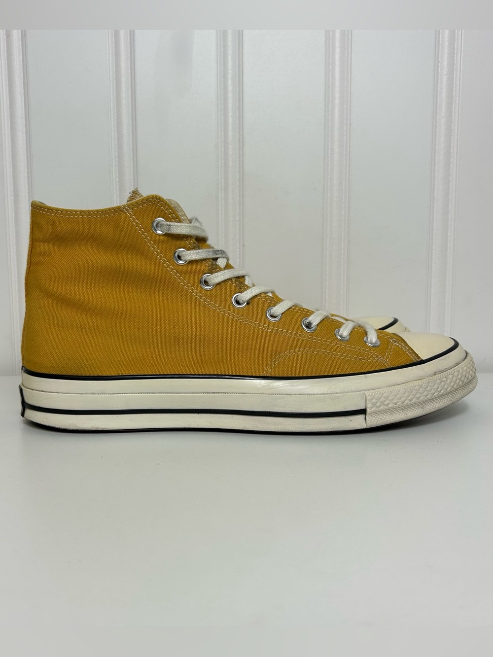 Converse ctas hi 70 all star mustard yellow stained inside midsole men’s 12